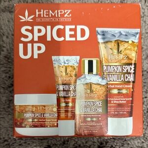 Hempz Spiced Up Pumpkin Spice & Vanilla Chai Set